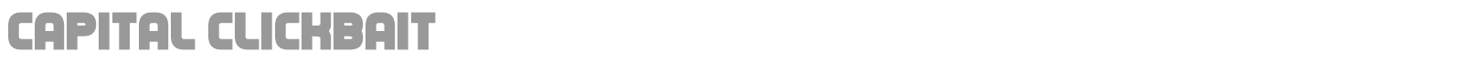 Capital Clickbait font preview